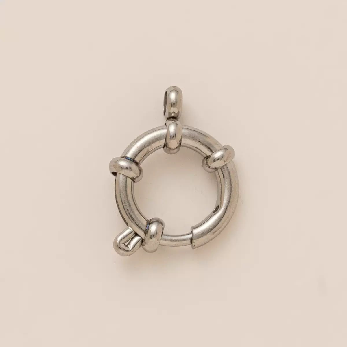 DIY Carabiner Clasp for Charm Necklace | Heart, Oval, Round & Anchor Styles