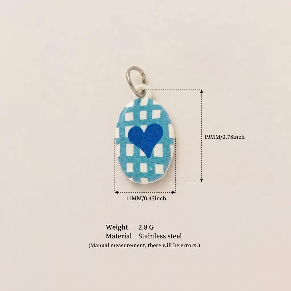 Handmade Clay Enamel Charms | DIY Hair Pin & Jewelry Making Pendants | Original Design