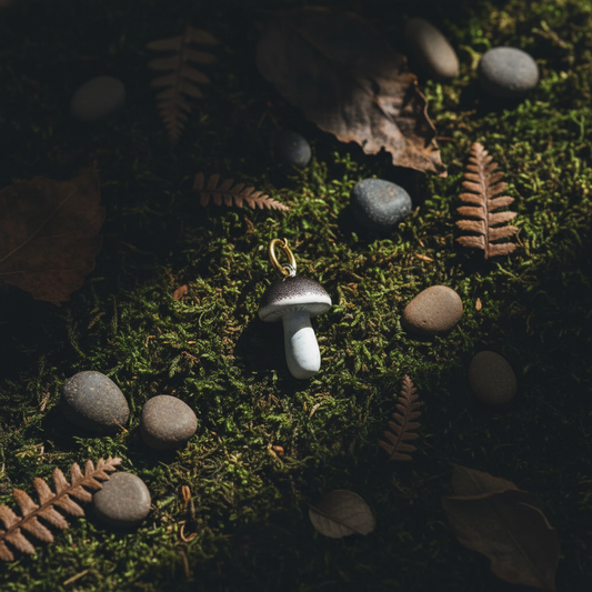 暗黑蘑菇吊坠 - 图2 暗色苔藓森林