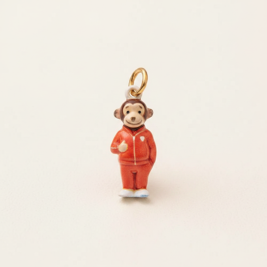 Monkey Charm 2 - White Background