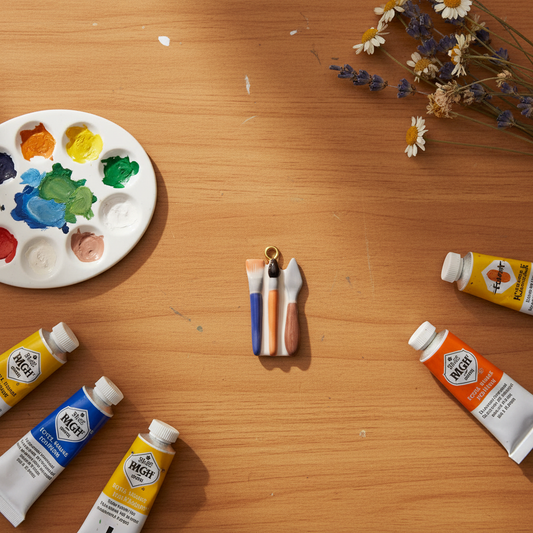 Paintbrushes - Artist Desk