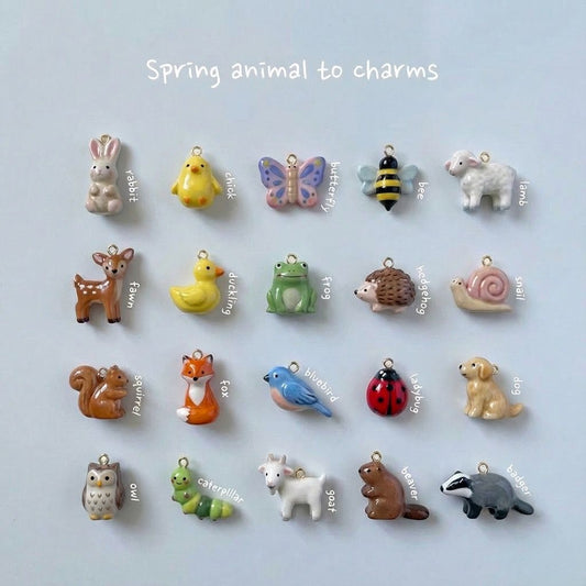 Find Your Spirit Animal: A Guide to Our Hand-Painted Woodland Creature Charms