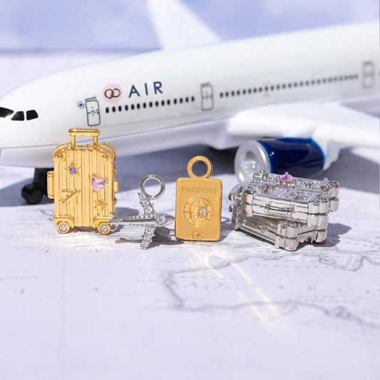The Cutest Travel Charm Jewellery You Need in 2026 — Suitcase, Airplane & Passport Pendants