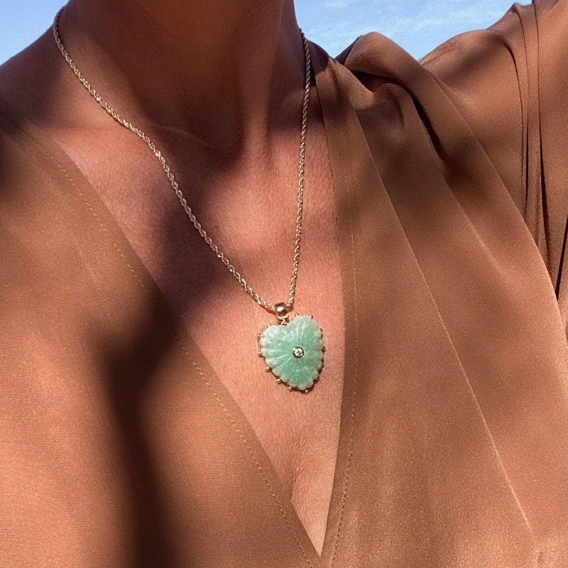 Handmade Enamel Heart Charm | DIY Colorful Heart Pendant | Stackable Necklace Bag Charm