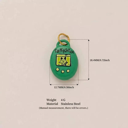 Handmade Clay Enamel Charms | DIY Hair Pin & Jewelry Making Pendants | Original Design