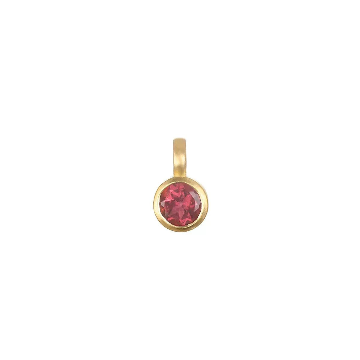 Gold Circle DIY Charm Necklace — Interchangeable Pendants | Original Design