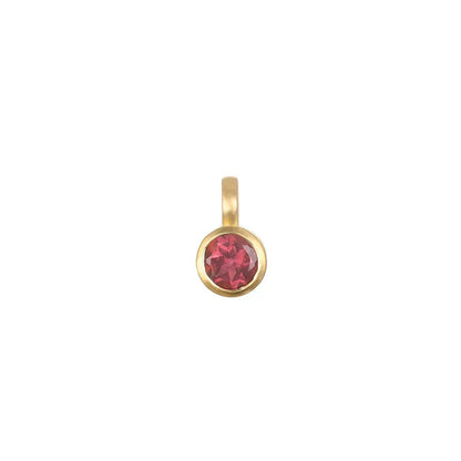 Gold Circle DIY Charm Necklace — Interchangeable Pendants | Original Design
