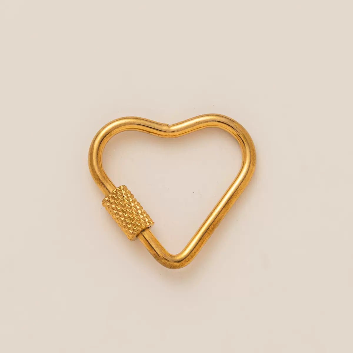 DIY Carabiner Clasp for Charm Necklace | Heart, Oval, Round & Anchor Styles