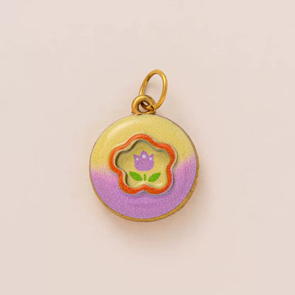 19 Illustrated Enamel Charm Pendants | Mushroom Strawberry Sardine Sun | DIY Jewellery Making Supplies