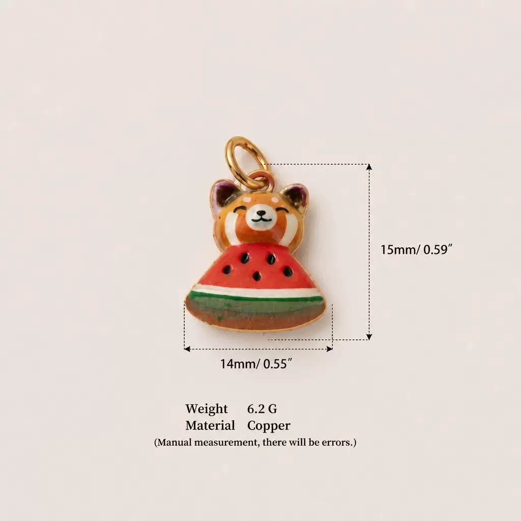 Cute Animal Fruit Resin Charms | DIY Necklace Bracelet Pendant | 12 Designs