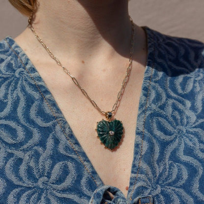 Handmade Enamel Heart Charm | DIY Colorful Heart Pendant | Stackable Necklace Bag Charm