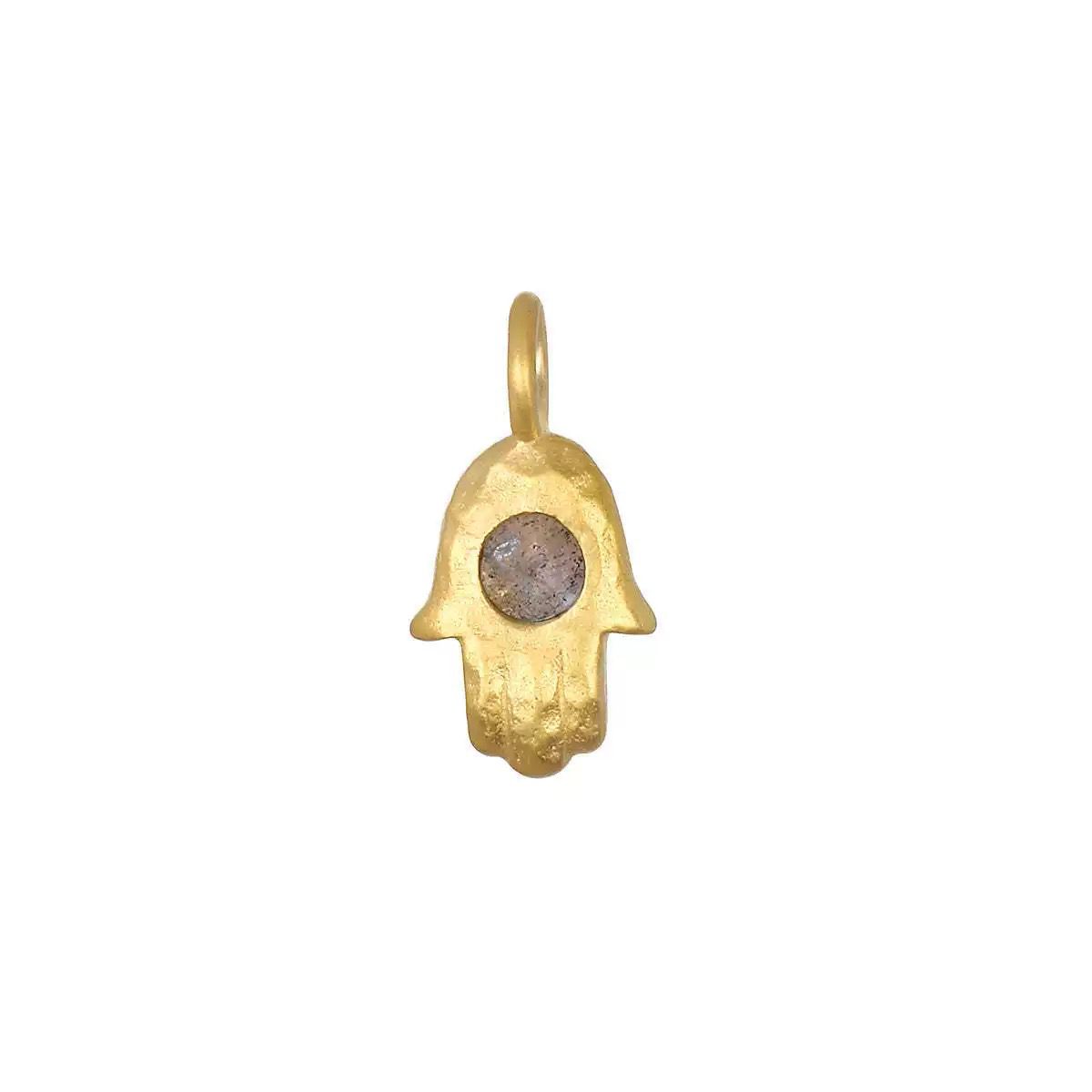 Gold Circle DIY Charm Necklace — Interchangeable Pendants | Original Design