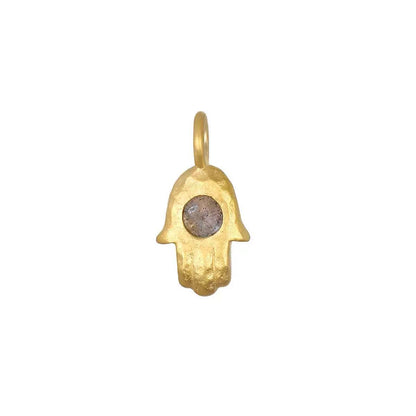 Gold Circle DIY Charm Necklace — Interchangeable Pendants | Original Design