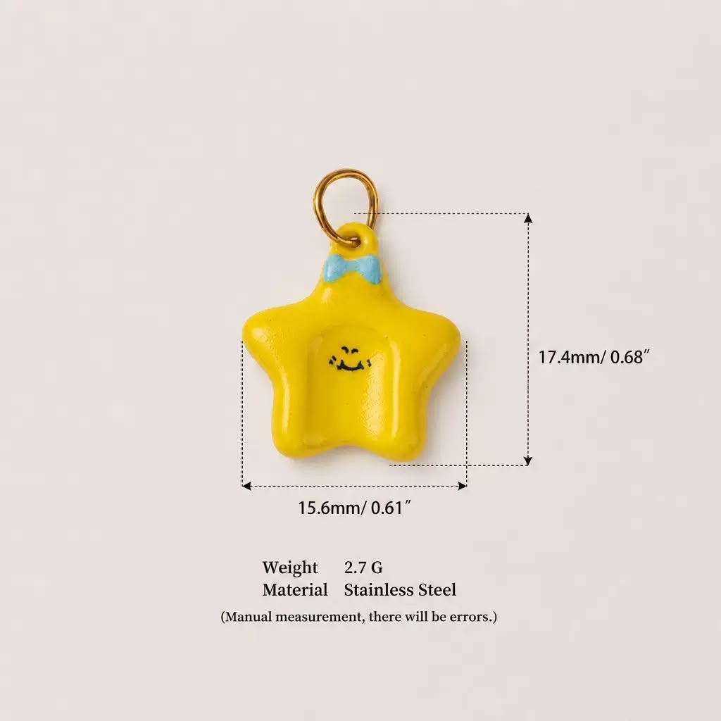 Cute 3D Cat Enamel Charm Pendant | Grey Tabby Calico Orange Cat | DIY Jewelry & Bag Charm Making