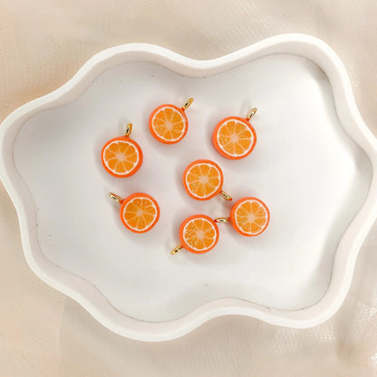 3D Fruit Charm Pendant | Realistic Miniature Fruit DIY Jewellery Making Supply