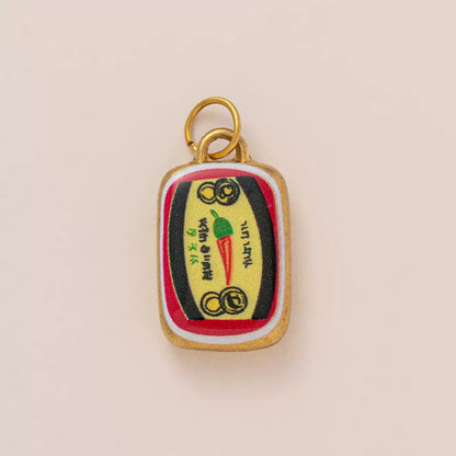 19 Illustrated Enamel Charm Pendants | Mushroom Strawberry Sardine Sun | DIY Jewellery Making Supplies