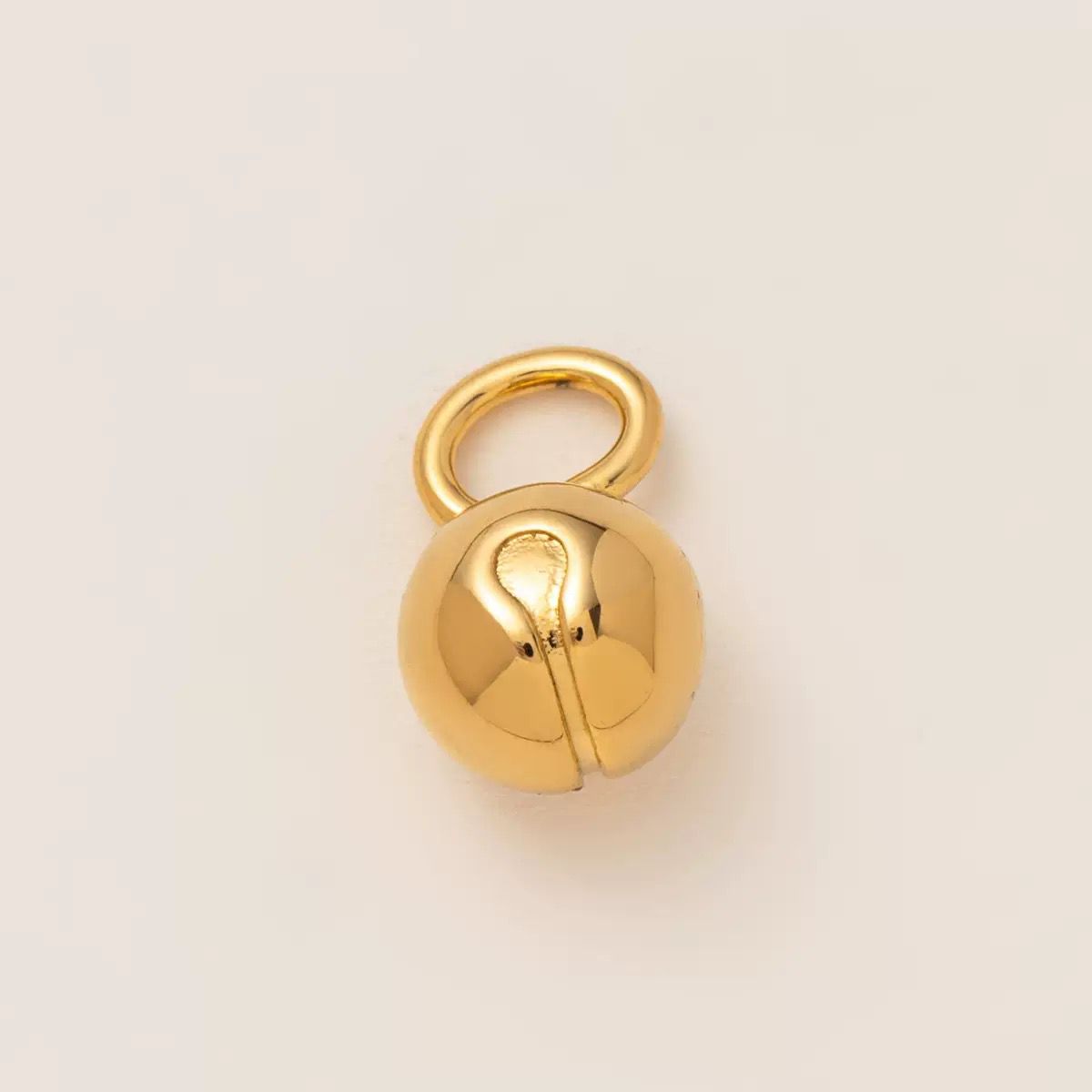 18K Gold Plated Kettlebell Charm Pendant | DIY Jewelry Making