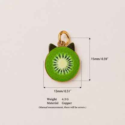 Cute Animal Fruit Resin Charms | DIY Necklace Bracelet Pendant | 12 Designs