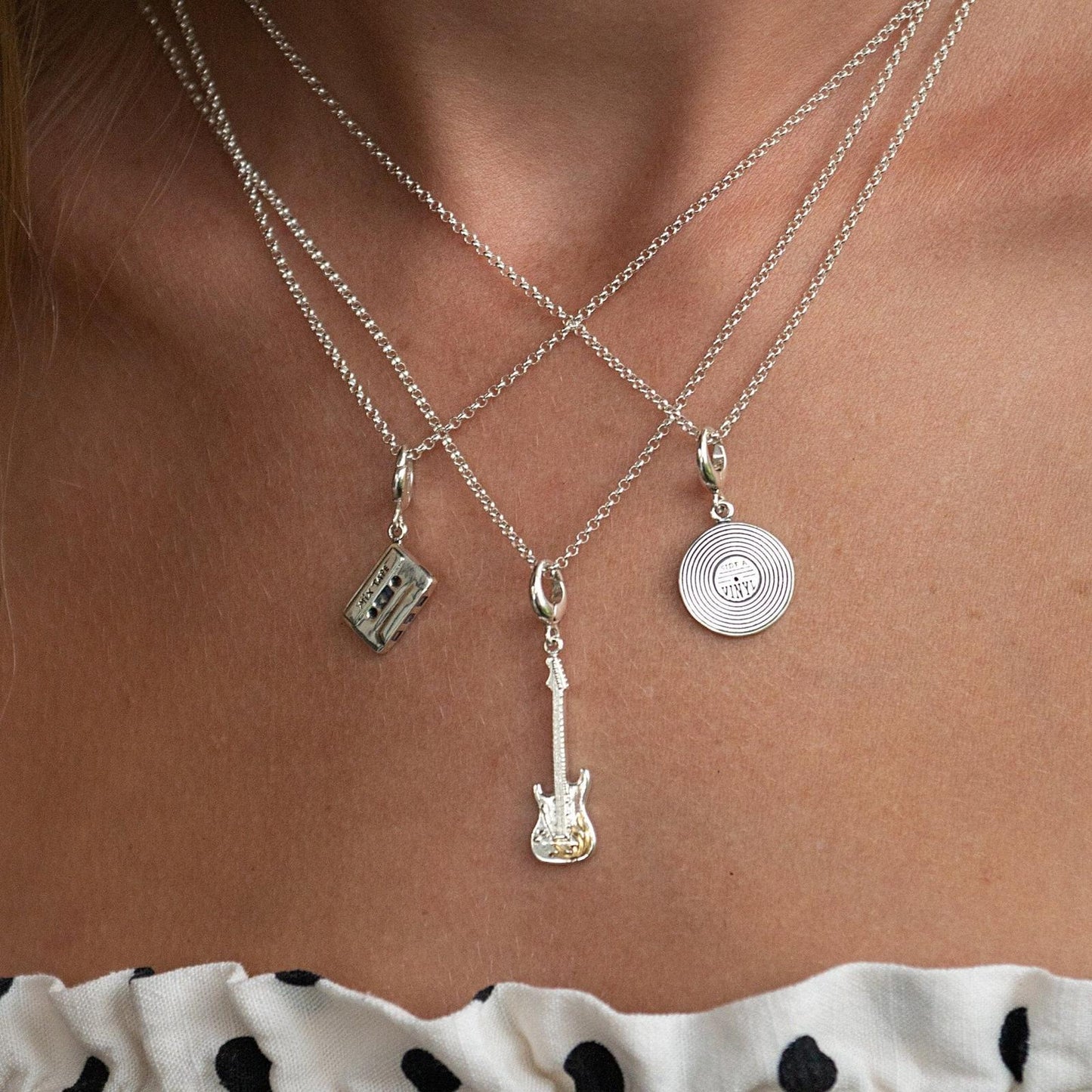 Fun 3D Charm Collection — Music, Skate, Sweet & Space | Original DIY Jewellery Pendant