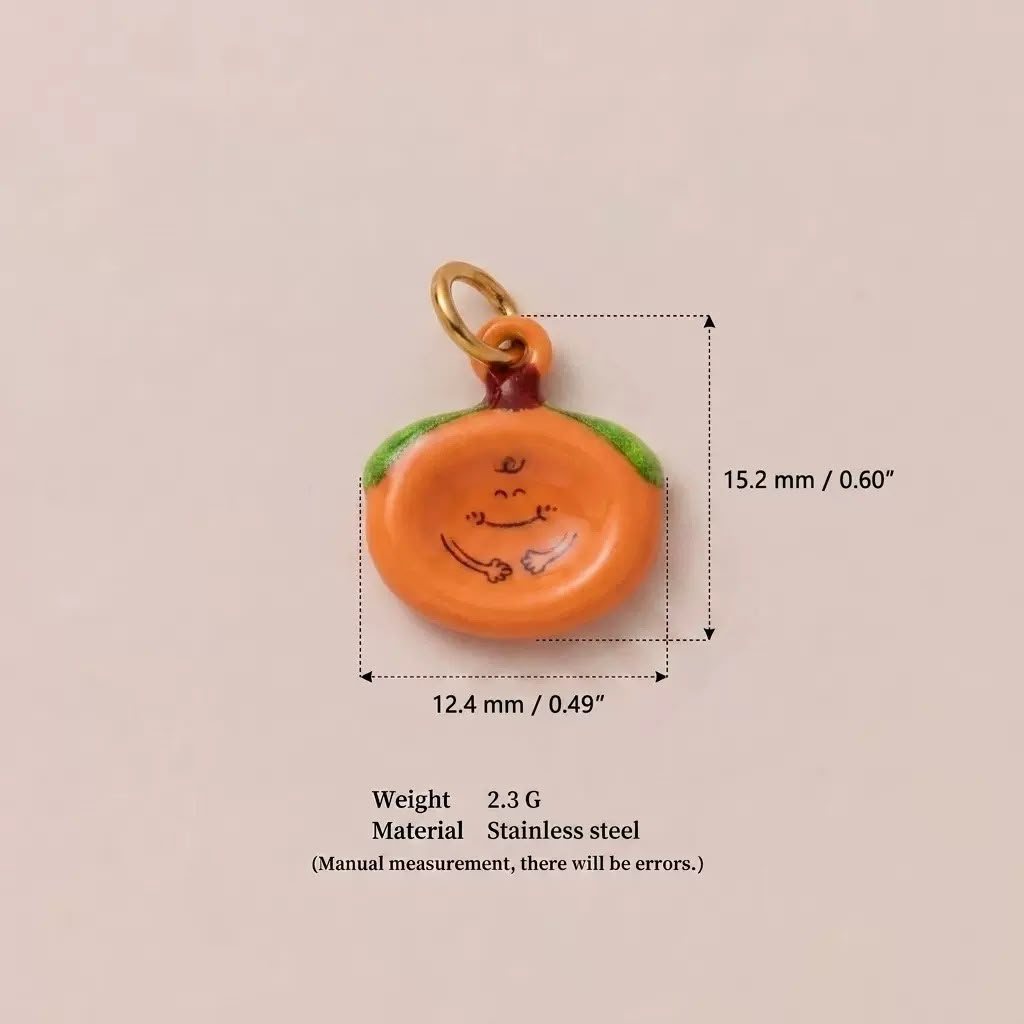 Cute 3D Cat Enamel Charm Pendant | Grey Tabby Calico Orange Cat | DIY Jewelry & Bag Charm Making
