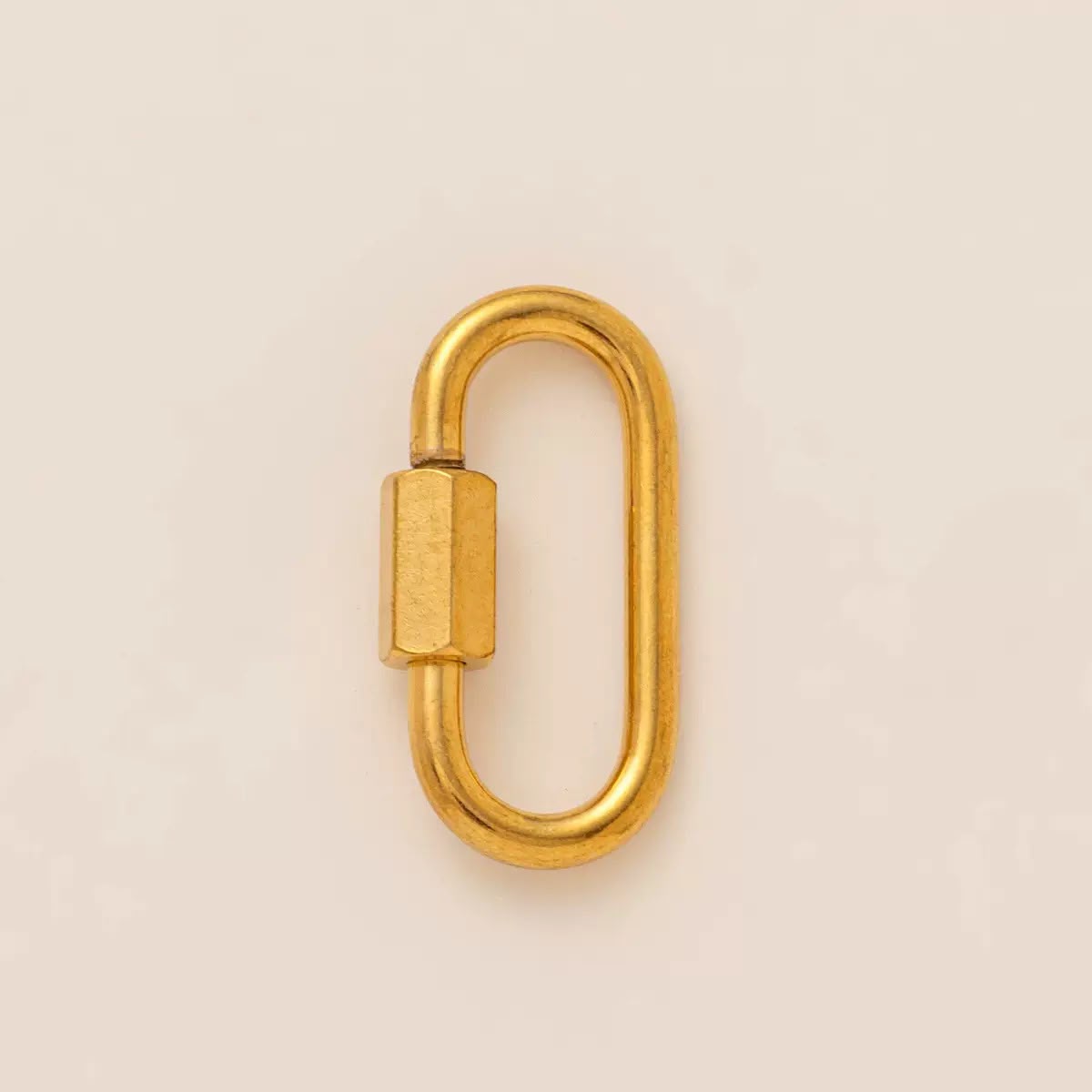 DIY Carabiner Clasp for Charm Necklace | Heart, Oval, Round & Anchor Styles