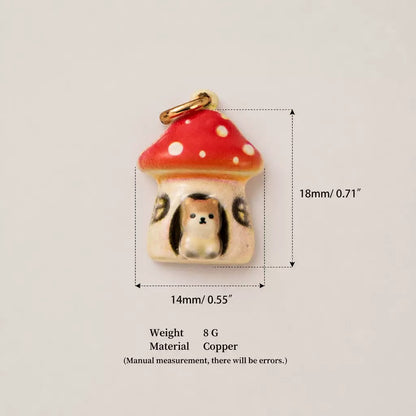 Cute Animal Fruit Resin Charms | DIY Necklace Bracelet Pendant | 12 Designs
