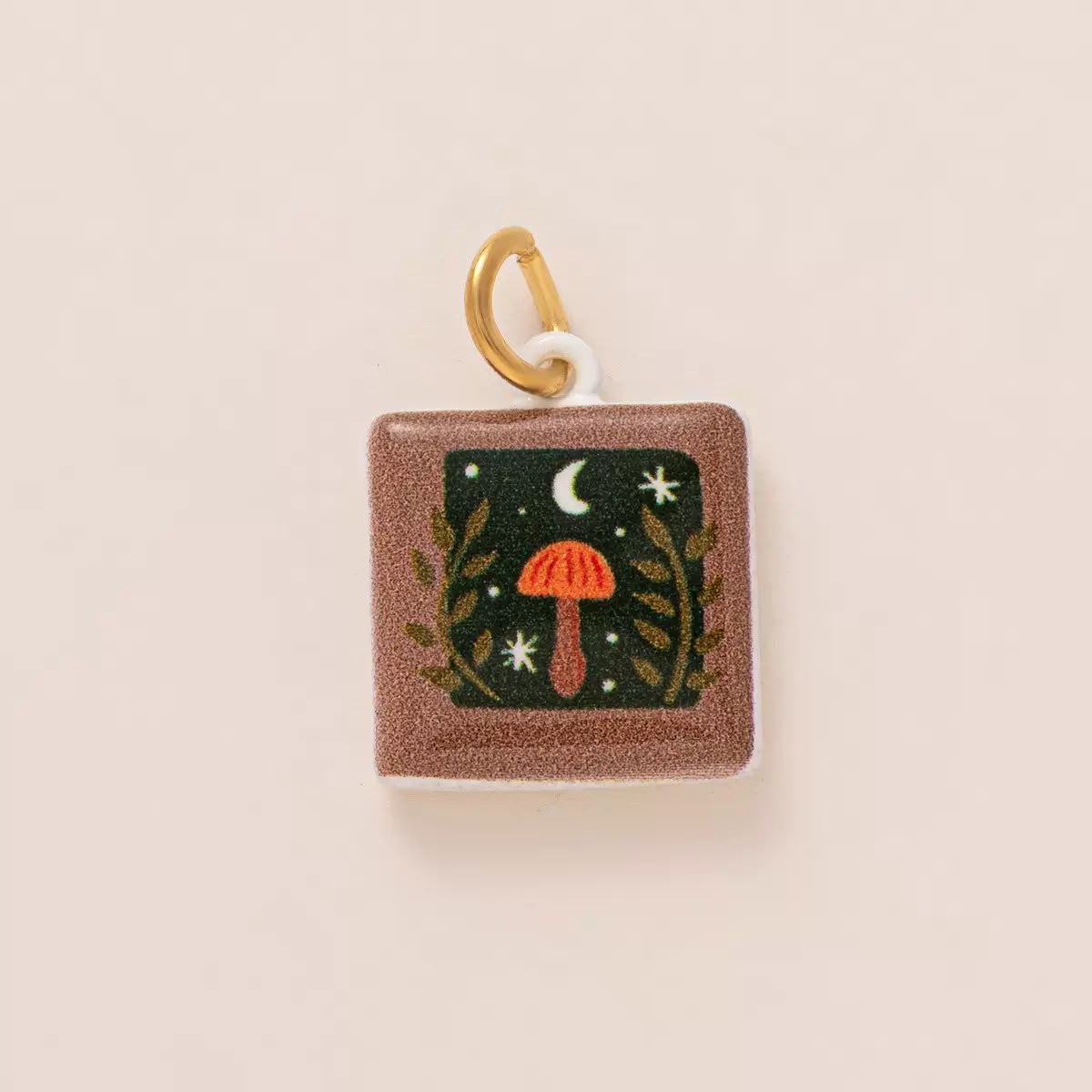 Hand-Painted Enamel Charm – DIY Jewelry Pendant (13 Styles)