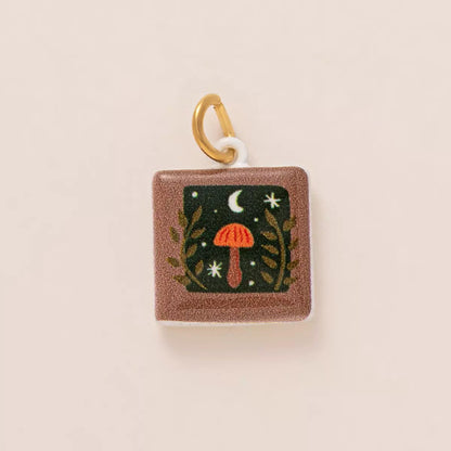 Hand-Painted Enamel Charm – DIY Jewelry Pendant (13 Styles)