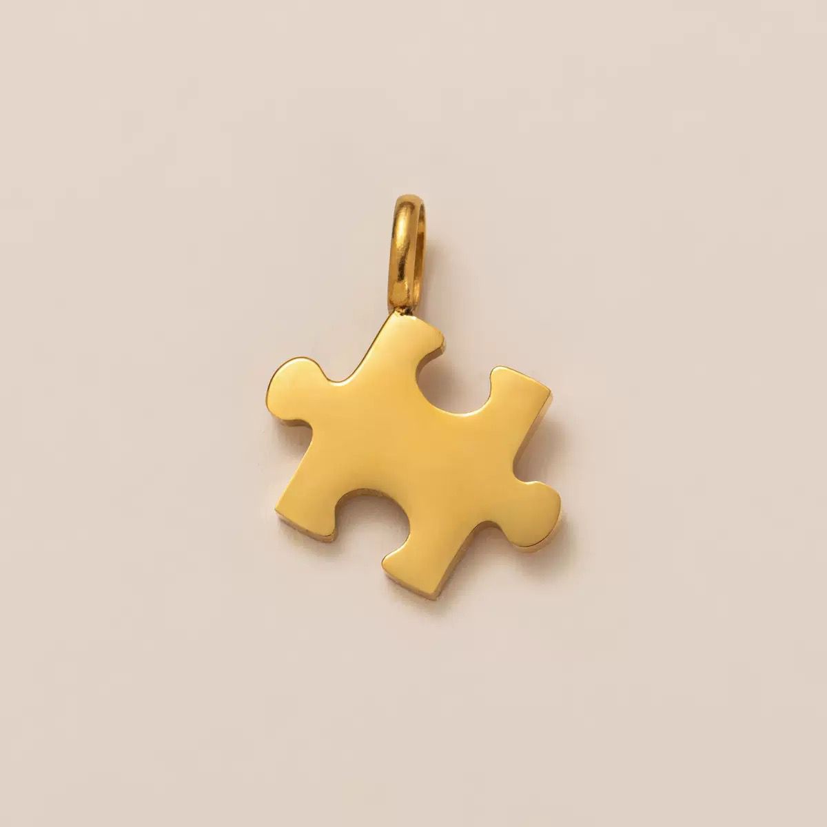 Mix & Match Carabiner Charm Necklace | DIY Gemstone Pendant – 18K Gold Plated