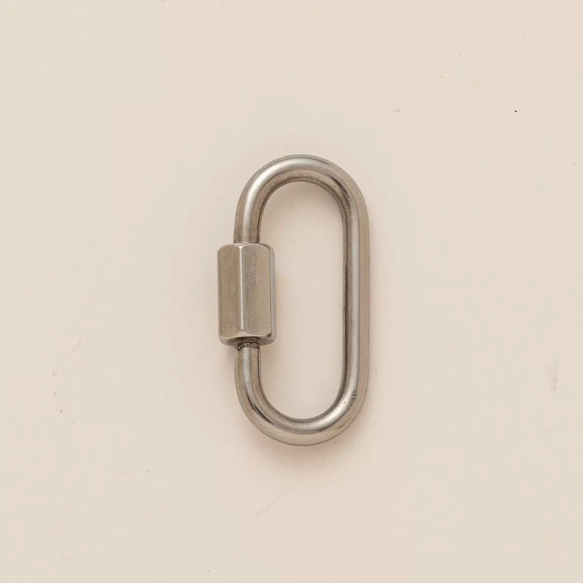 DIY Carabiner Clasp for Charm Necklace | Heart, Oval, Round & Anchor Styles