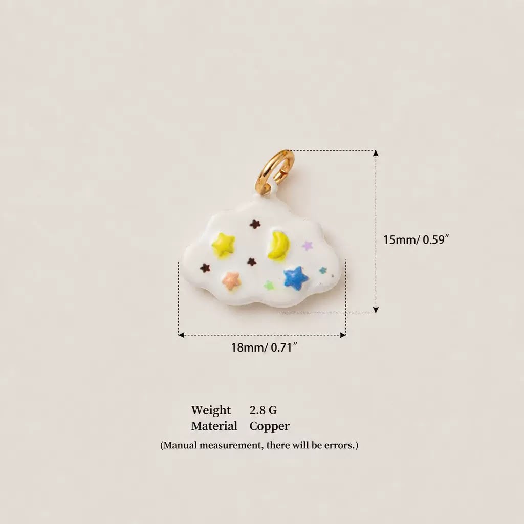 Cute Animal Fruit Resin Charms | DIY Necklace Bracelet Pendant | 12 Designs