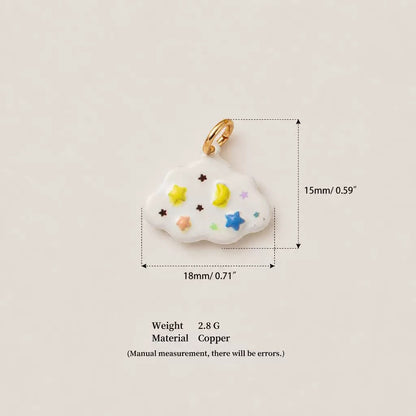 Cute Animal Fruit Resin Charms | DIY Necklace Bracelet Pendant | 12 Designs