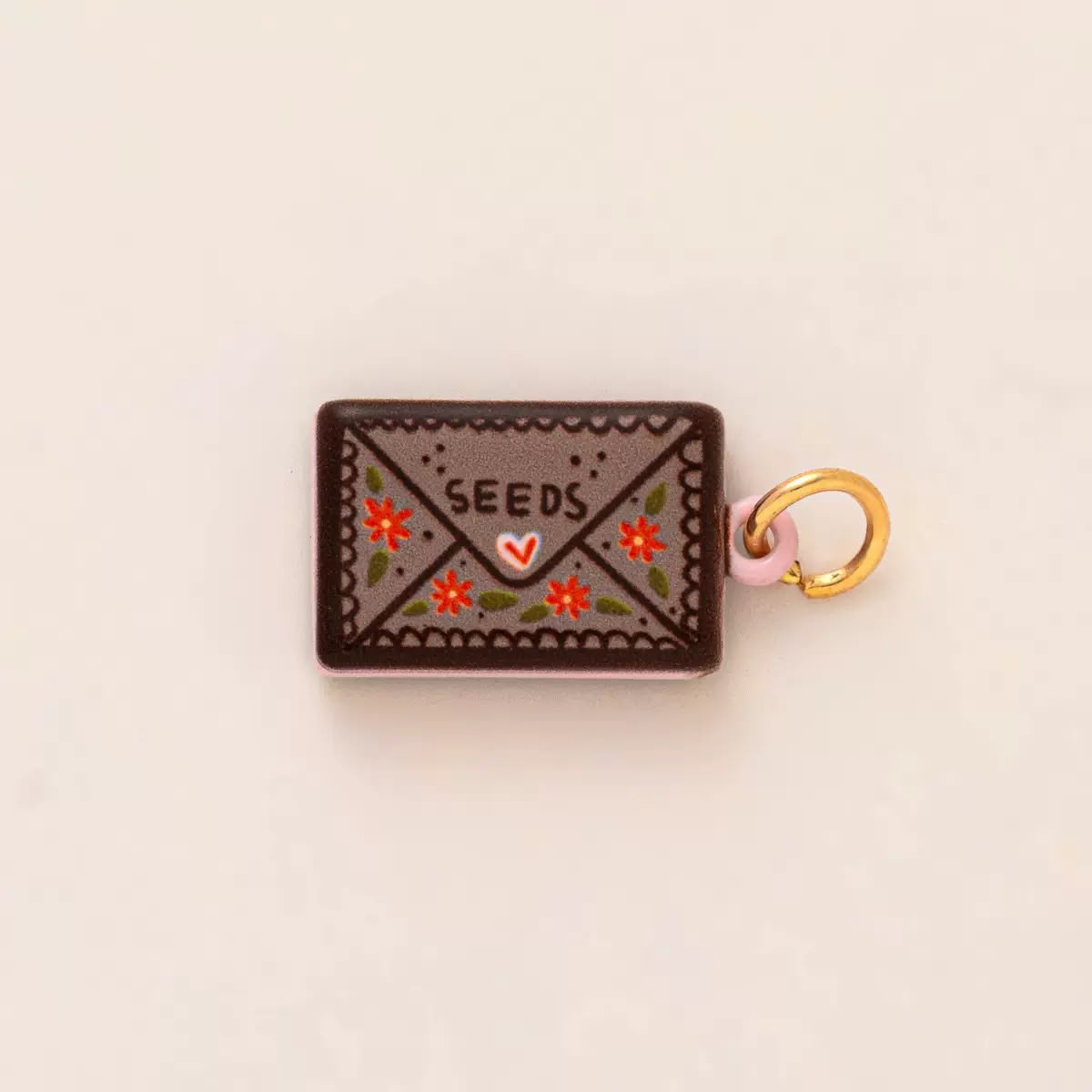 Hand-Painted Enamel Charm – DIY Jewelry Pendant (13 Styles)
