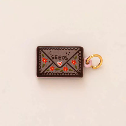 Hand-Painted Enamel Charm – DIY Jewelry Pendant (13 Styles)