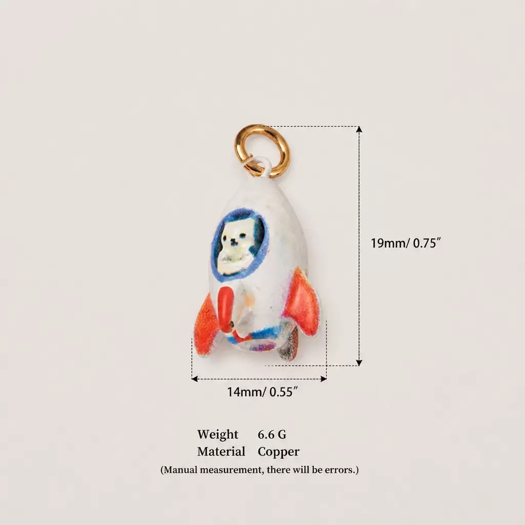 Cute Animal Fruit Resin Charms | DIY Necklace Bracelet Pendant | 12 Designs