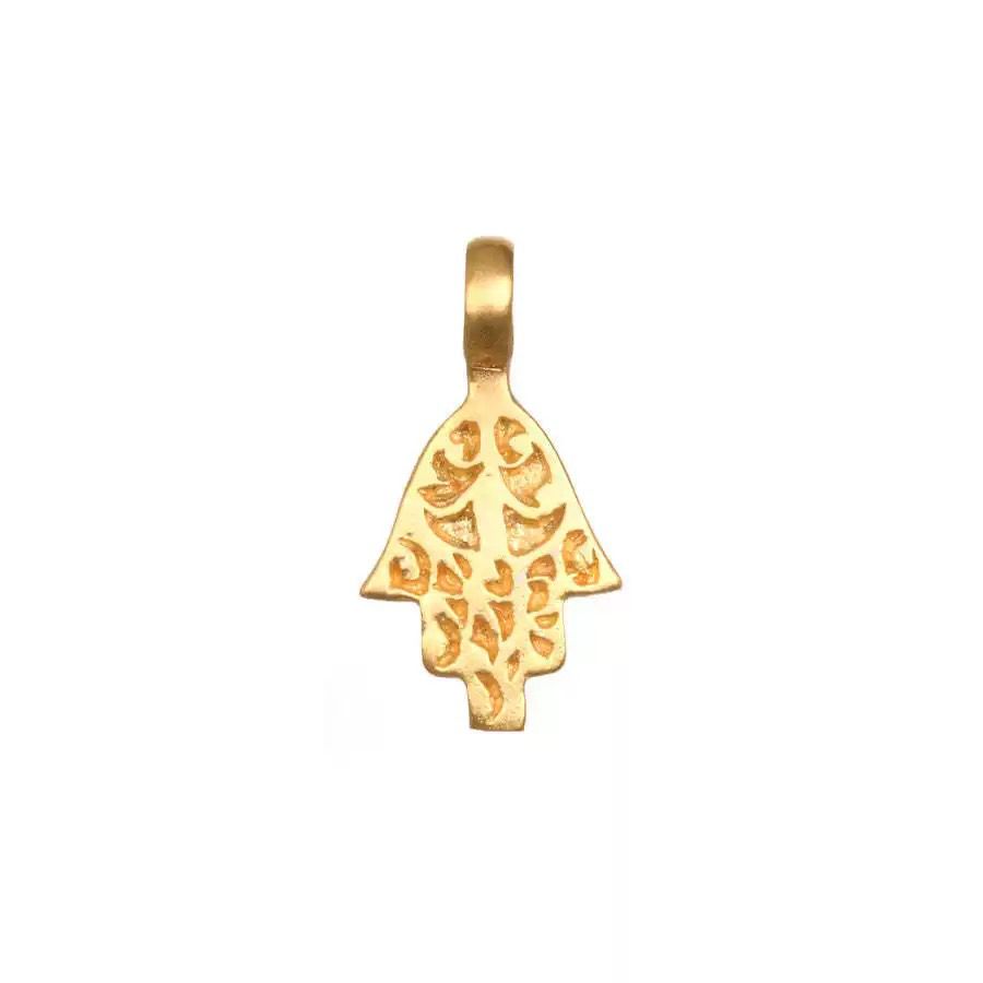 Gold Circle DIY Charm Necklace — Interchangeable Pendants | Original Design