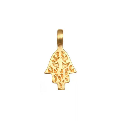 Gold Circle DIY Charm Necklace — Interchangeable Pendants | Original Design