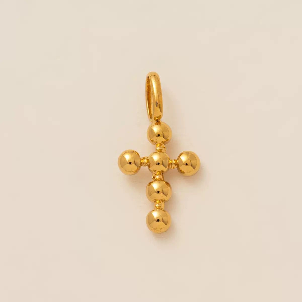 Mix & Match Carabiner Charm Necklace | DIY Gemstone Pendant – 18K Gold Plated