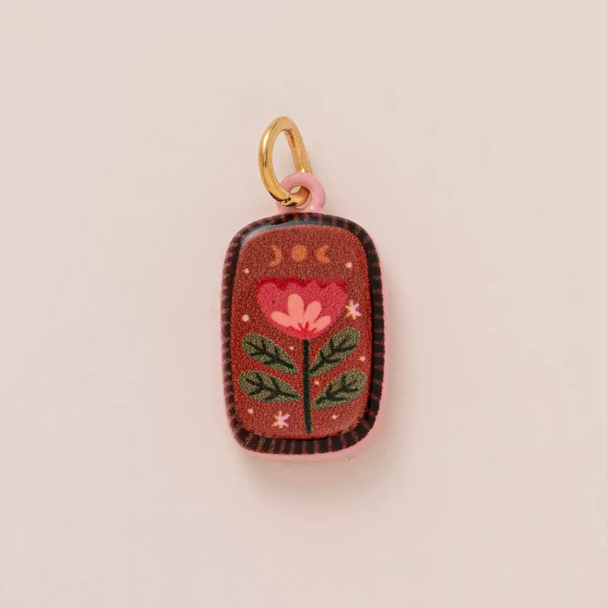 Hand-Painted Enamel Charm – DIY Jewelry Pendant (13 Styles)