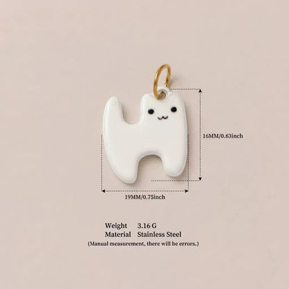 Cute 3D Cat Enamel Charm Pendant | Grey Tabby Calico Orange Cat | DIY Jewelry & Bag Charm Making