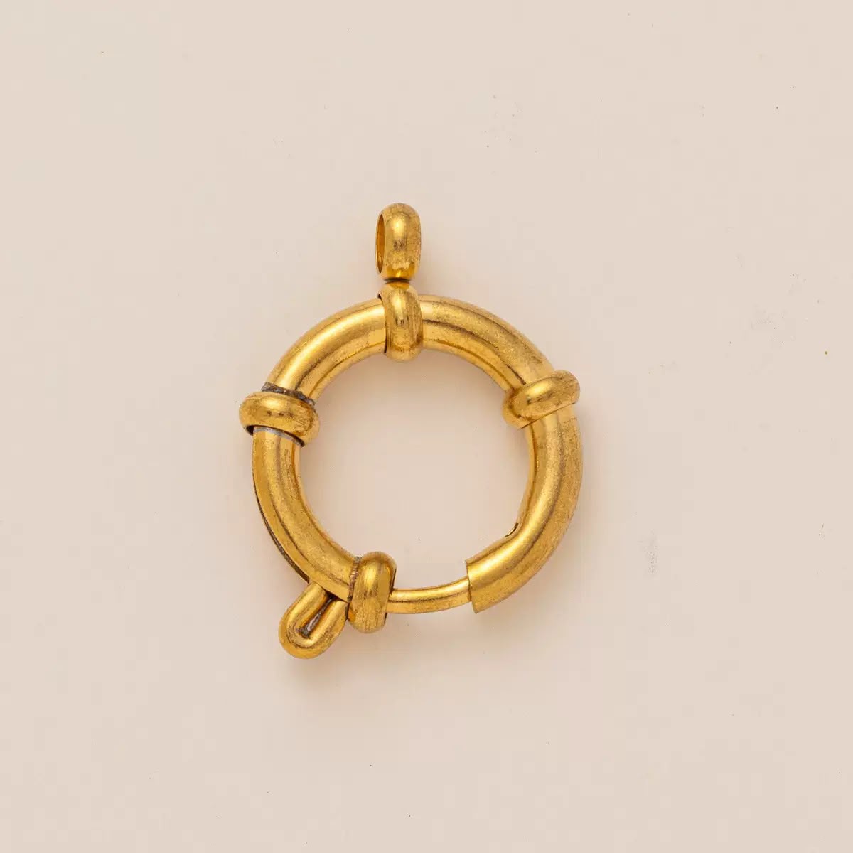 DIY Carabiner Clasp for Charm Necklace | Heart, Oval, Round & Anchor Styles