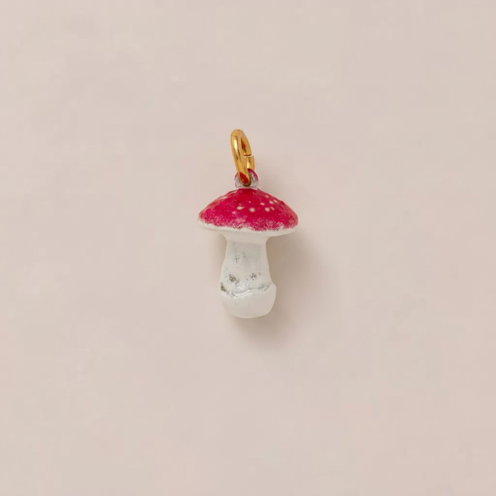 红蘑菇吊坠 - 图1 纯净产品图