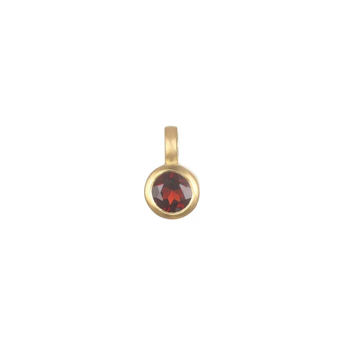 Gold Circle DIY Charm Necklace — Interchangeable Pendants | Original Design