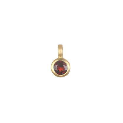 Gold Circle DIY Charm Necklace — Interchangeable Pendants | Original Design