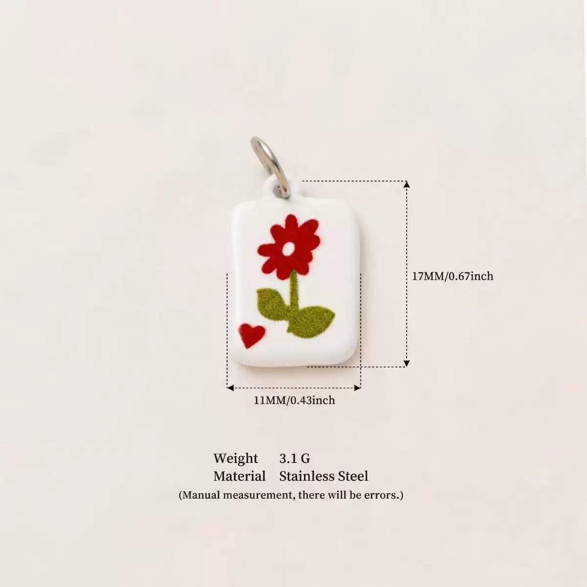 Handmade Clay Enamel Charms | DIY Hair Pin & Jewelry Making Pendants | Original Design