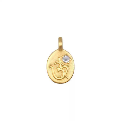 Gold Circle DIY Charm Necklace — Interchangeable Pendants | Original Design