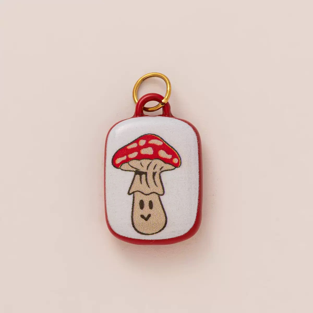 19 Illustrated Enamel Charm Pendants | Mushroom Strawberry Sardine Sun | DIY Jewellery Making Supplies