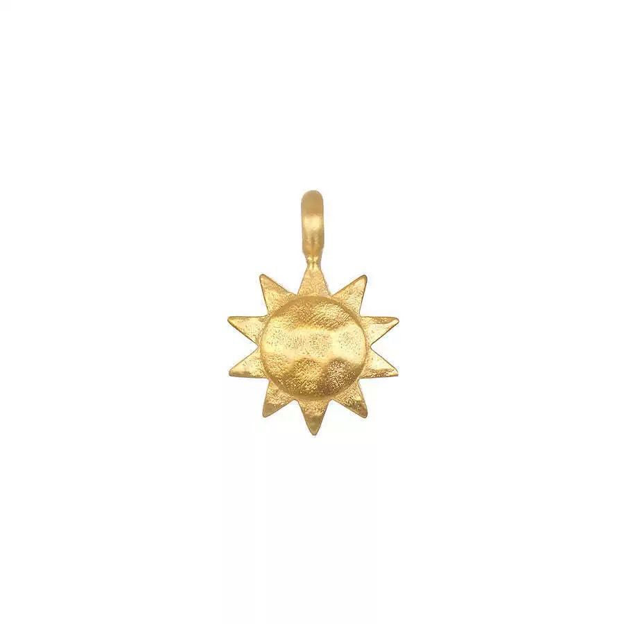 Gold Circle DIY Charm Necklace — Interchangeable Pendants | Original Design