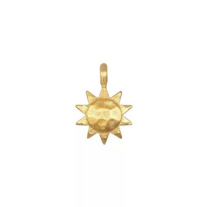 Gold Circle DIY Charm Necklace — Interchangeable Pendants | Original Design