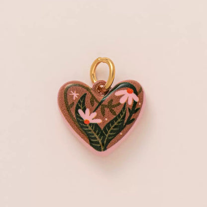 Hand-Painted Enamel Charm – DIY Jewelry Pendant (13 Styles)